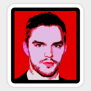 nicholas hoult Sticker